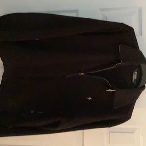 Black Polo by Ralph Lauren fleece zip up jacket